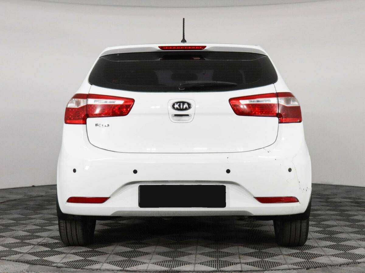 Kia Rio 6-speed, 2014 Фото №6