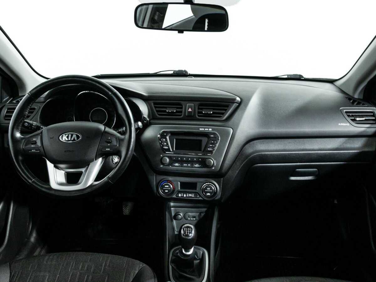 Kia Rio 5-speed, 2013 Фото №13