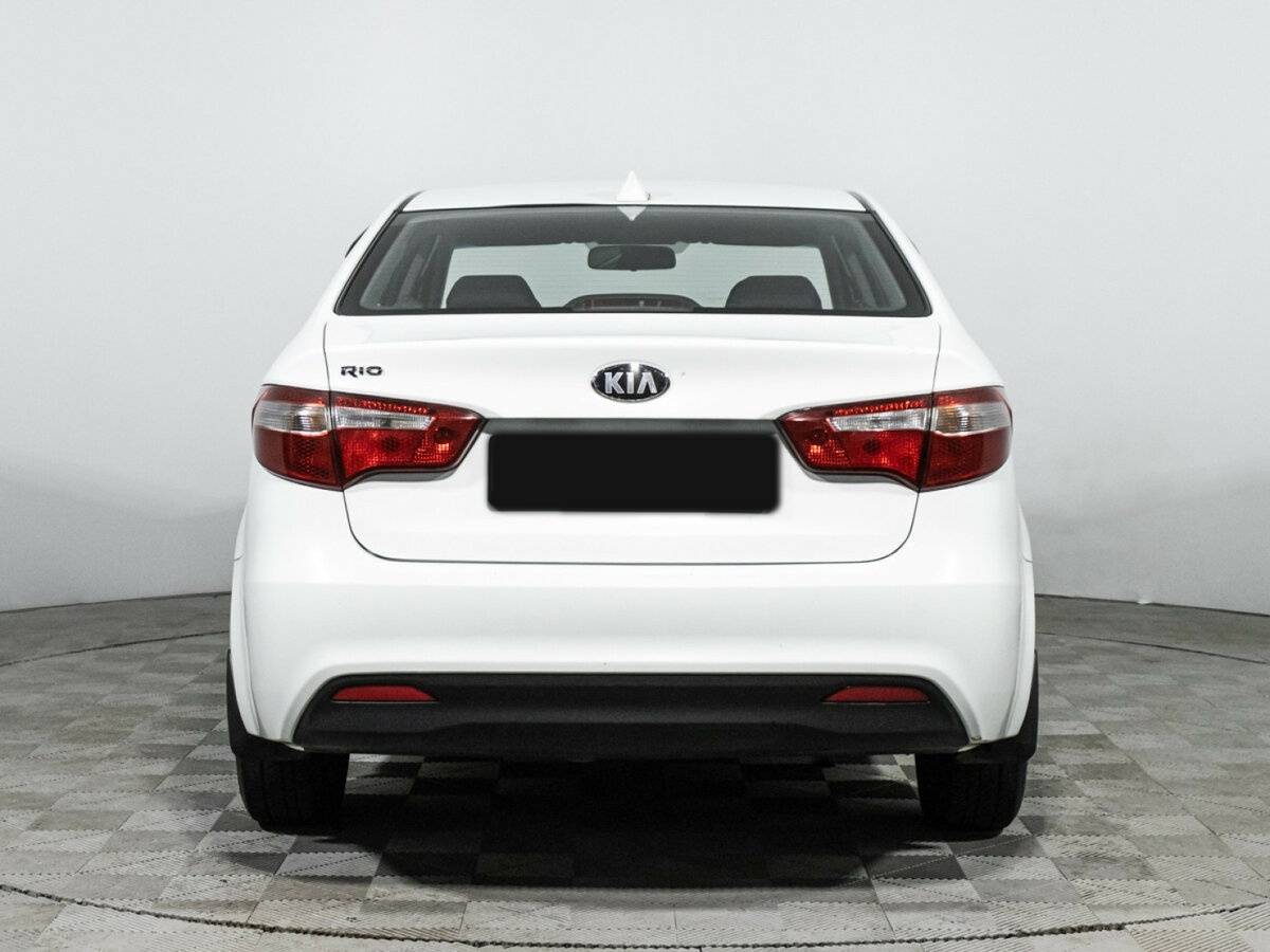 Kia Rio 5-speed III, 2013 Фото №6